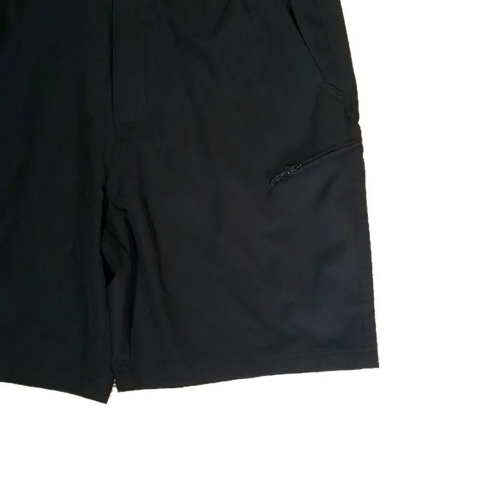 ​WEATHERPROOF VINTAGE MEN'S SIZE 38 PERFORMANCE TECH SHORTS BLACK STRETCH 187043